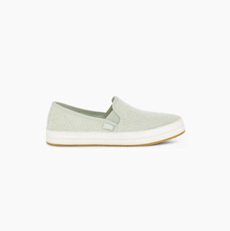 UGG Bren Slip-On Mint Sneakers for Women (CLKH82059)